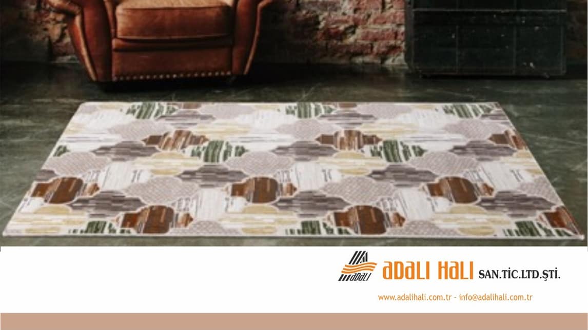 Domotex Product 2020 Non Slip Carpet Adali Hali Day Tuketim Mallari